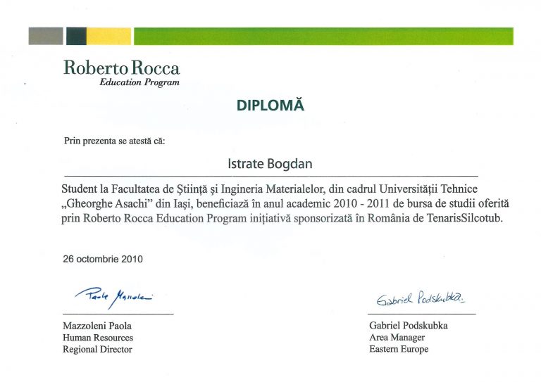 Roberto Rocca Award